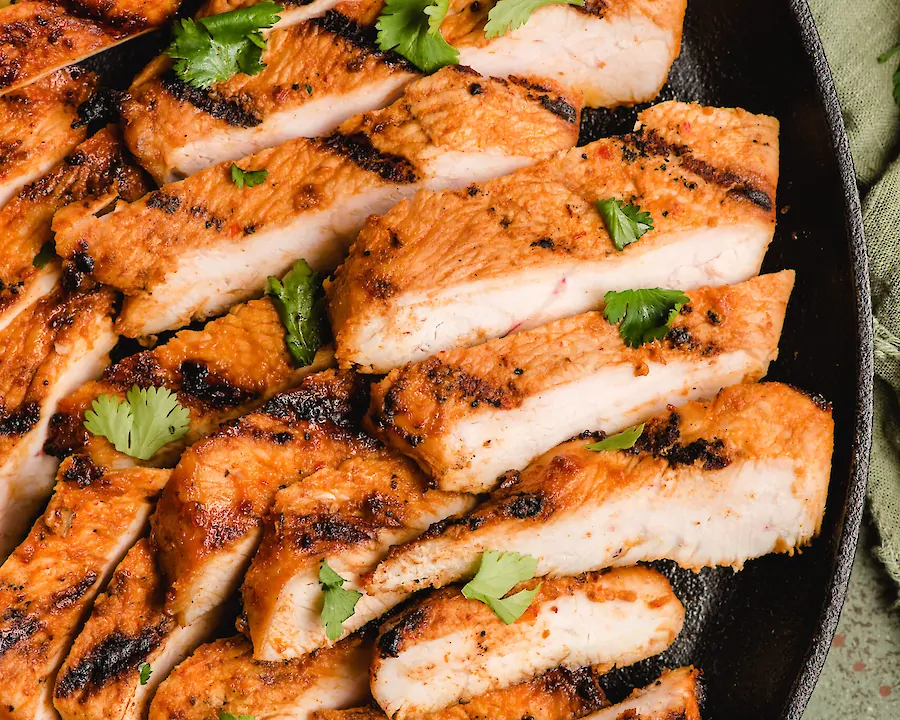 Spicy Grilled Turkey Breast