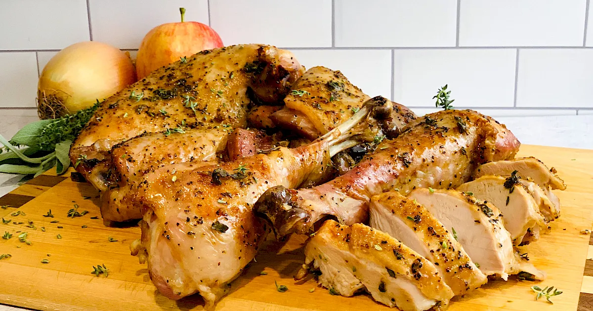 Bourbon-Brined Turkey Breast and Legs - Ohio Turkey